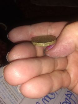 1993 British Pound with upside down edge