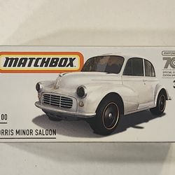 MATCHBOX.  SPECIAL EDITION. # 5 OF 100. 1948 MORRIS MINOR SALOON .