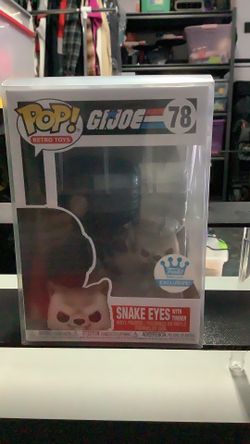 Funko pop! G.I. Joe snake eyes with timber #78 Funko shop ex exclusive