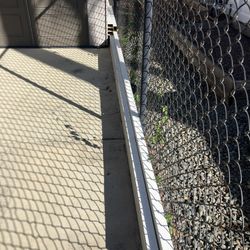 4. Alumawood pieces 20 feet long each 