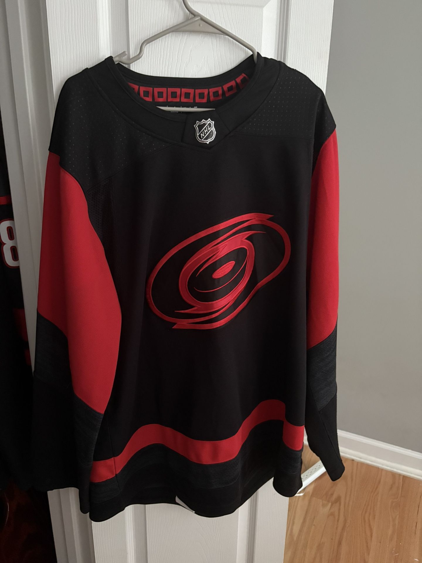 Great Condition Used adidas official Canes Jersey
