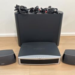 BOSE Model AV3-2-1 II  DVD-Based 2.1-Channel Home Entertainment Speaker System Media Center With Remote 