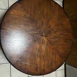 Real Wood End Table 