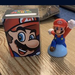 Super Mario Ultra Pro Deck Box And Mario Toy