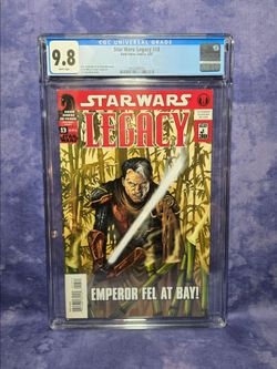 Star Wars Legacy #13 2007 CGC 9.8 WP 1st Full App Of Darth Kruhl