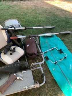 Kayak or Inflatable Boat Parts and Accessories Lot