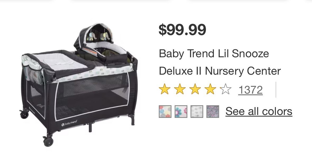 Babytrend Nursery Center 