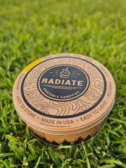 Radiate Portable XL Campfire: the Original Go-Anywhere Campfire Classic