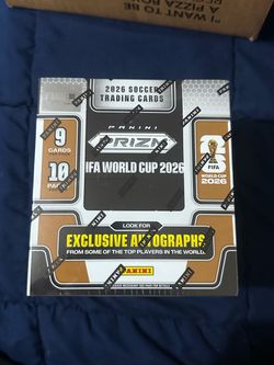 Prizm FIFA World Cup 2026 Hobby Preferred Box