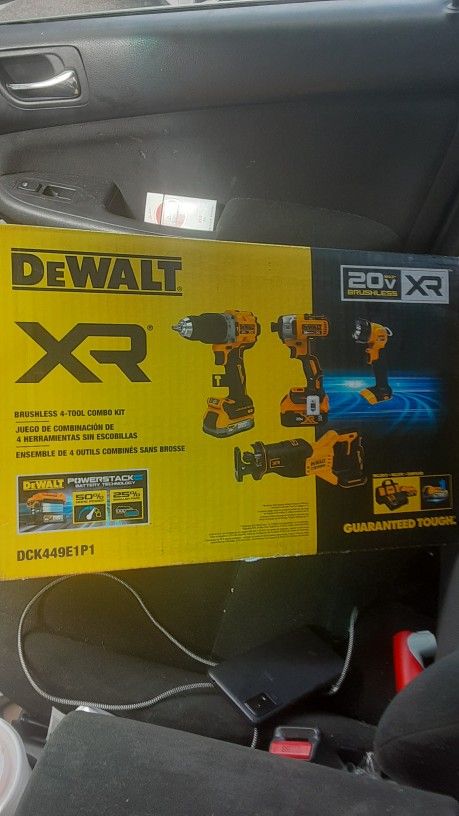 Dewalt 20v 4-tool Combo Set