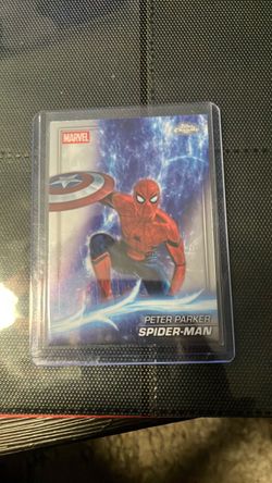 Topps Chrome Marvel Spider-Man Trading Card