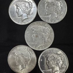 US Peace Silver Dollar 