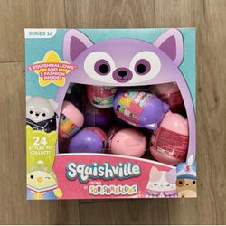Squishmallows Squishville Series 10 Mini Mystery Plush (24 Pack) Value Pack