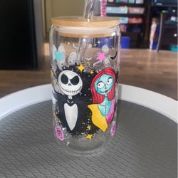 Glass Can Cup