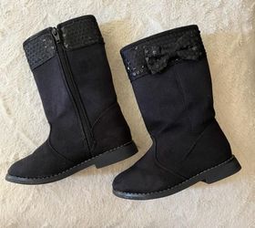 Gymboree Size 9 Toddler Black Boots 