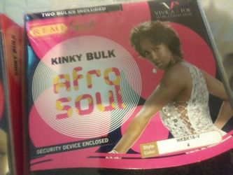 Vivica's Afro Soul Kinky #4 and #27 hair