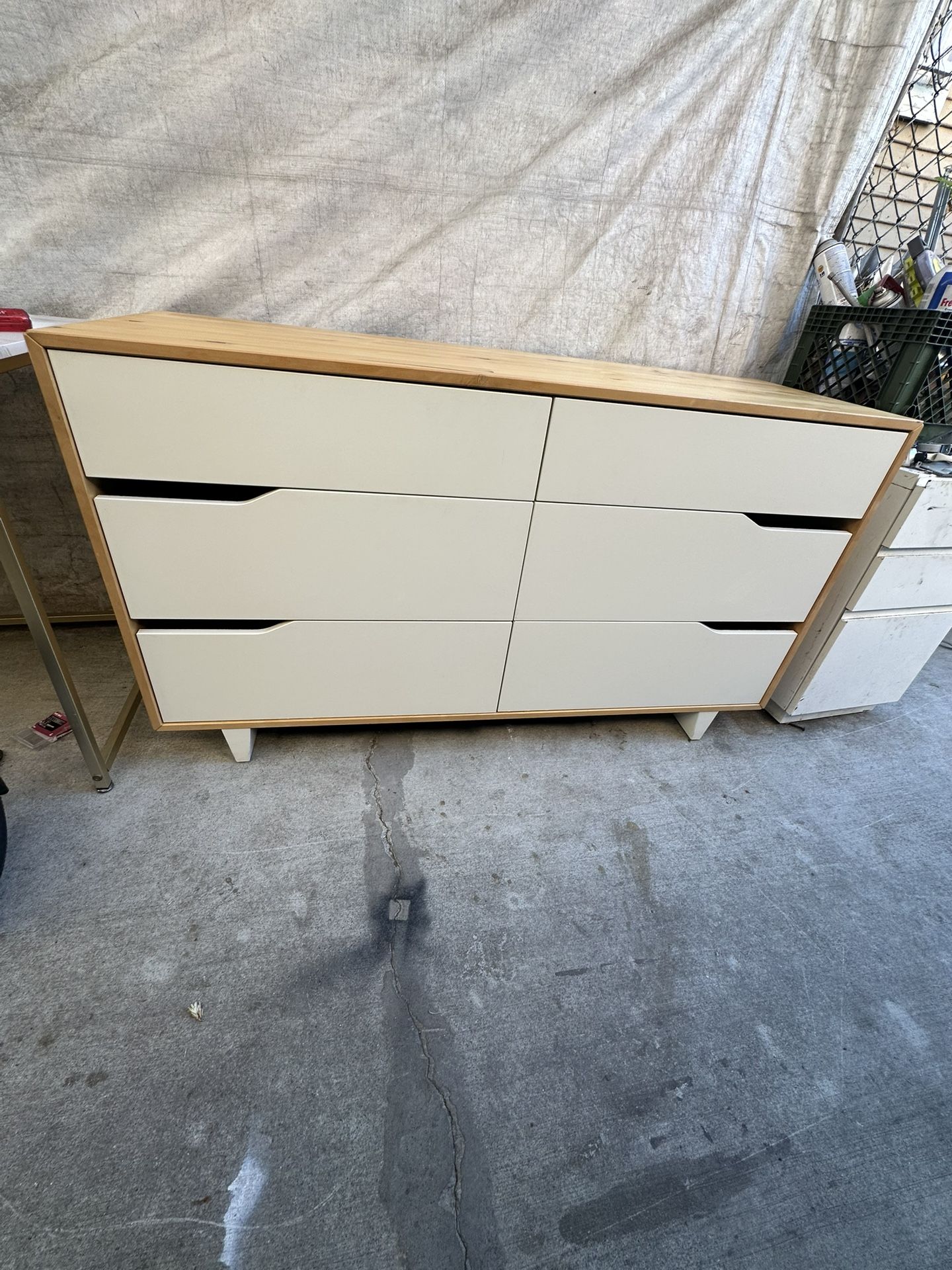 White IKEA Dresser