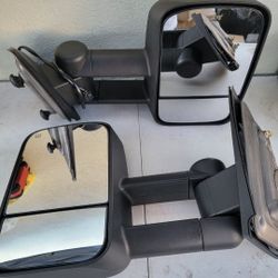 14-18 Chevrolet Silverado Gmc Sierra Towing Mirrors Espejos Retrovisores Chevy 