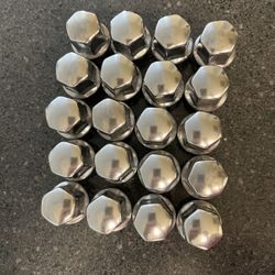 20 Heavy Duty Chrome Lug Nuts Wheel Nuts