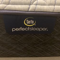 Serta Perfect Sleeper King 13.5” Mattress With 9” Foundation Included New…