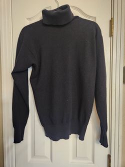 Cashmere sweater black turtleneck
