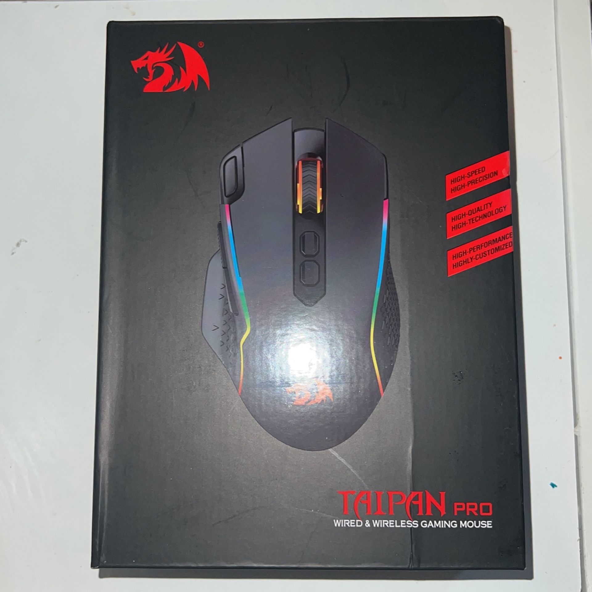 TaipanPro Wired & Wireless Gaming Mouse 