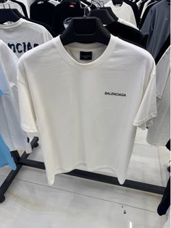 Balenciaga Unisex Logo T-Shirt White