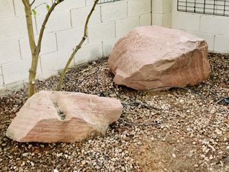 Red Rock Decorative Landscape Rocks/Boulders   