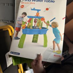Kid’s Water Table (opened But Never Used) 