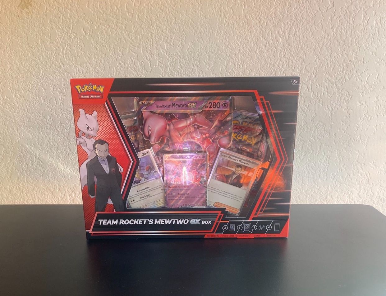 Team Rocket's Mewtwo ex Box