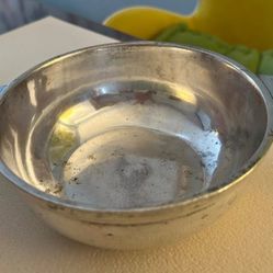 Old Silver Bowl 