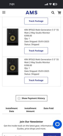 KRK RP5G5 Rokit Generation 5 studio speakers