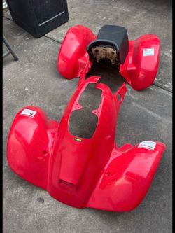 Maier Red ATV Plastic Body Kit with Seat