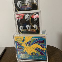 Pokemon Center Ascended Heroes , Phantasmal Flames , Mega Evolution Booster Box