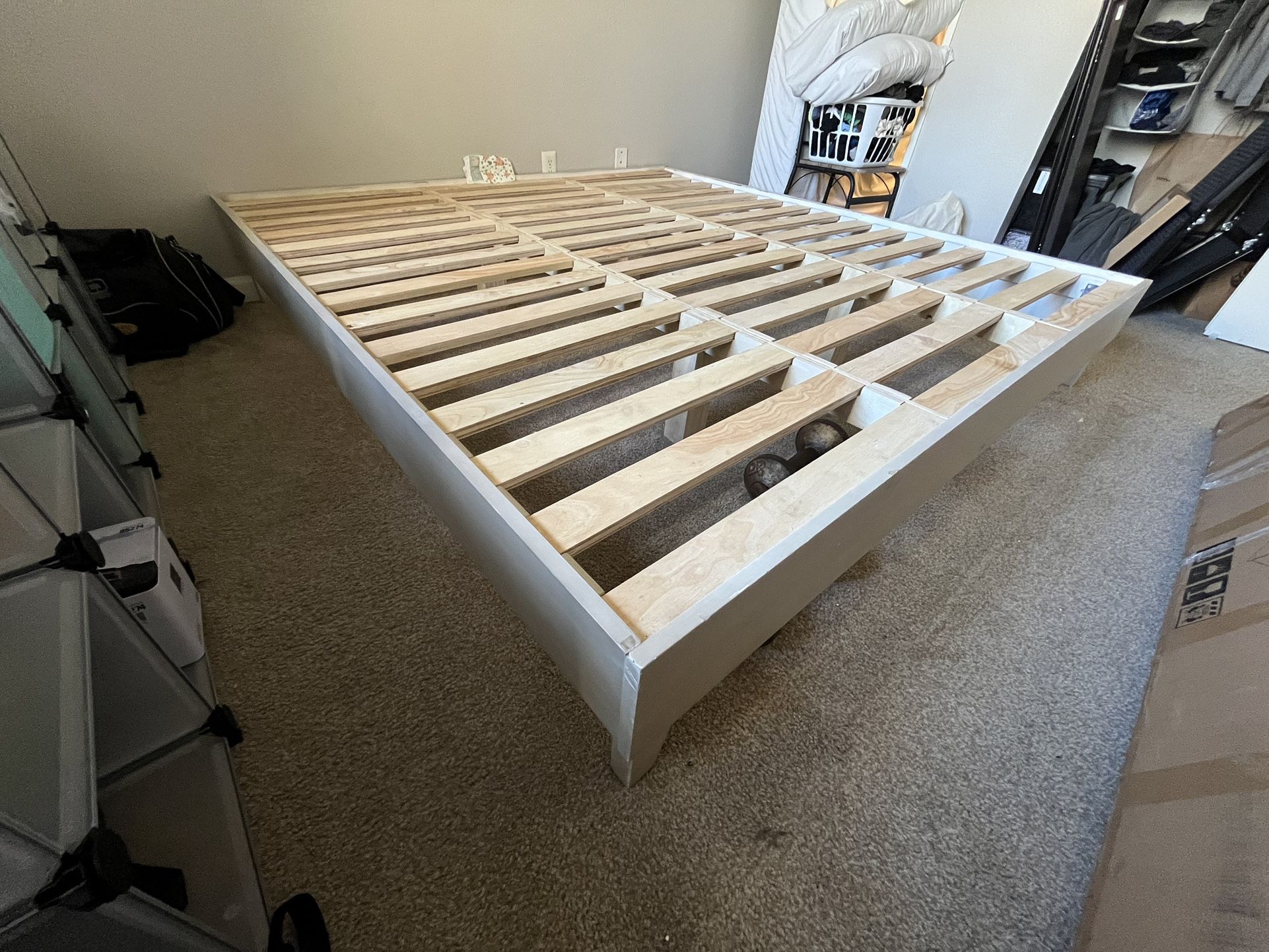 King Size Bed Frame - Wood