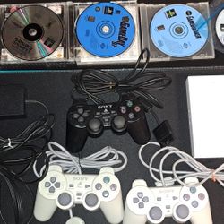 SONY, PLAYSTATION 2 CONSOLE SLIM (Ceramic White).