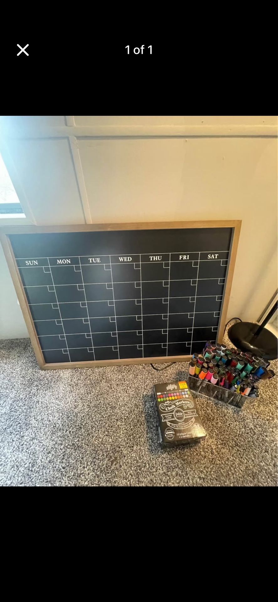 Chalk Board & Markers