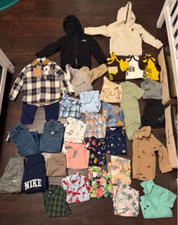 18 month Boy Clothing Bundle North Face Nike