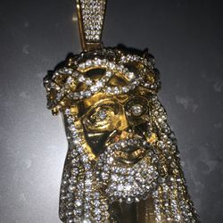 Iced Out Jesus Pendant