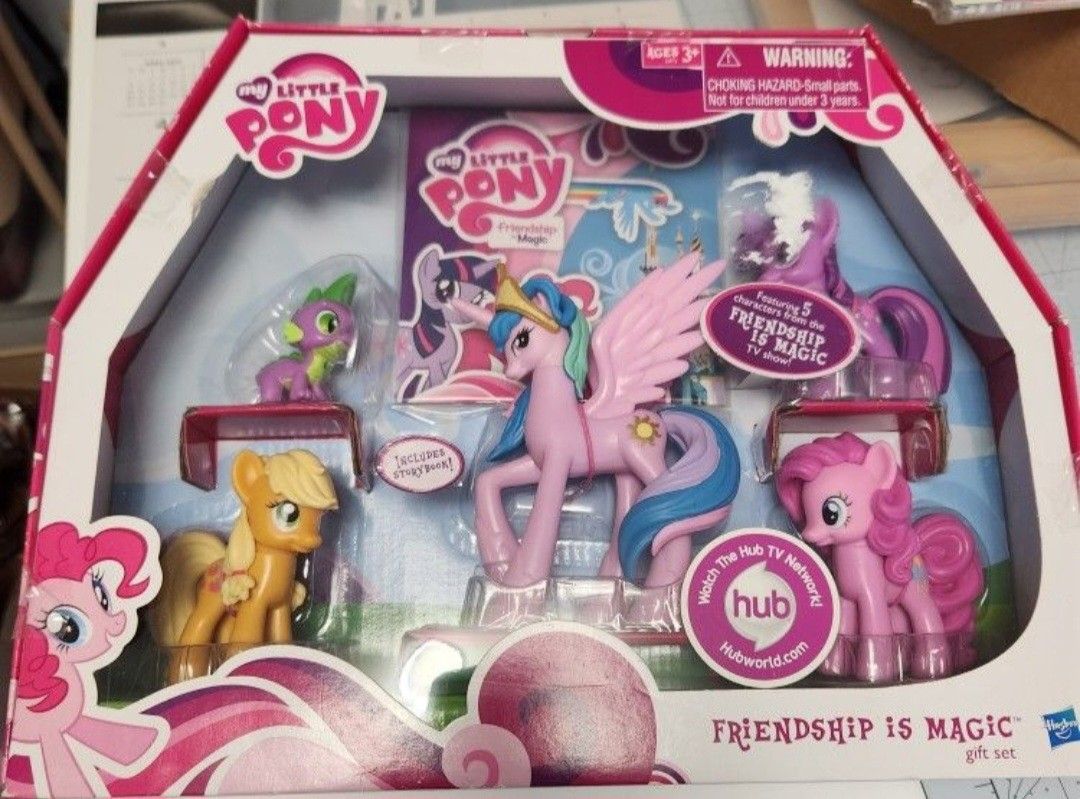 My Little Pony Friendship Is Magic 2010 Applejack Twilight Sparkle Spike Pinkie