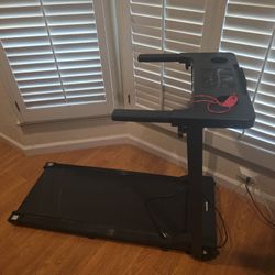AoraPulse Portable Small & Compact Foldable Treadmill – 300 LBS Capacity with LED Display