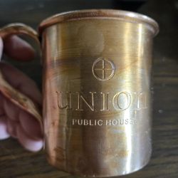Union Public House Copper Mug
