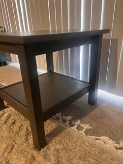 Grey ikea side table