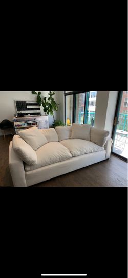 White sofa