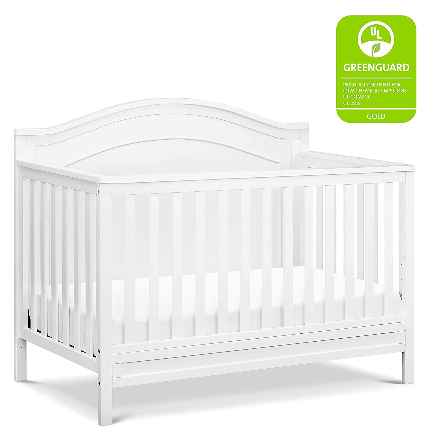NEW IN BOX - DaVinci Charlie 4-in-1 Convertible Crib in White, Greenguard Gold Certified