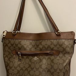 Brown Coach Bag Tote