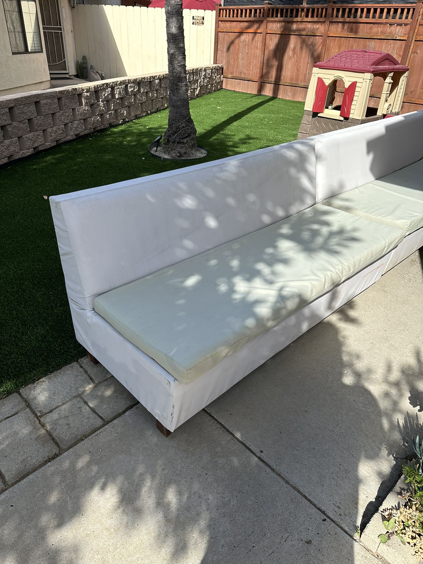 Custom Patio Indoor Outdoor Furniture Sofa Couch Hamdmade Bench