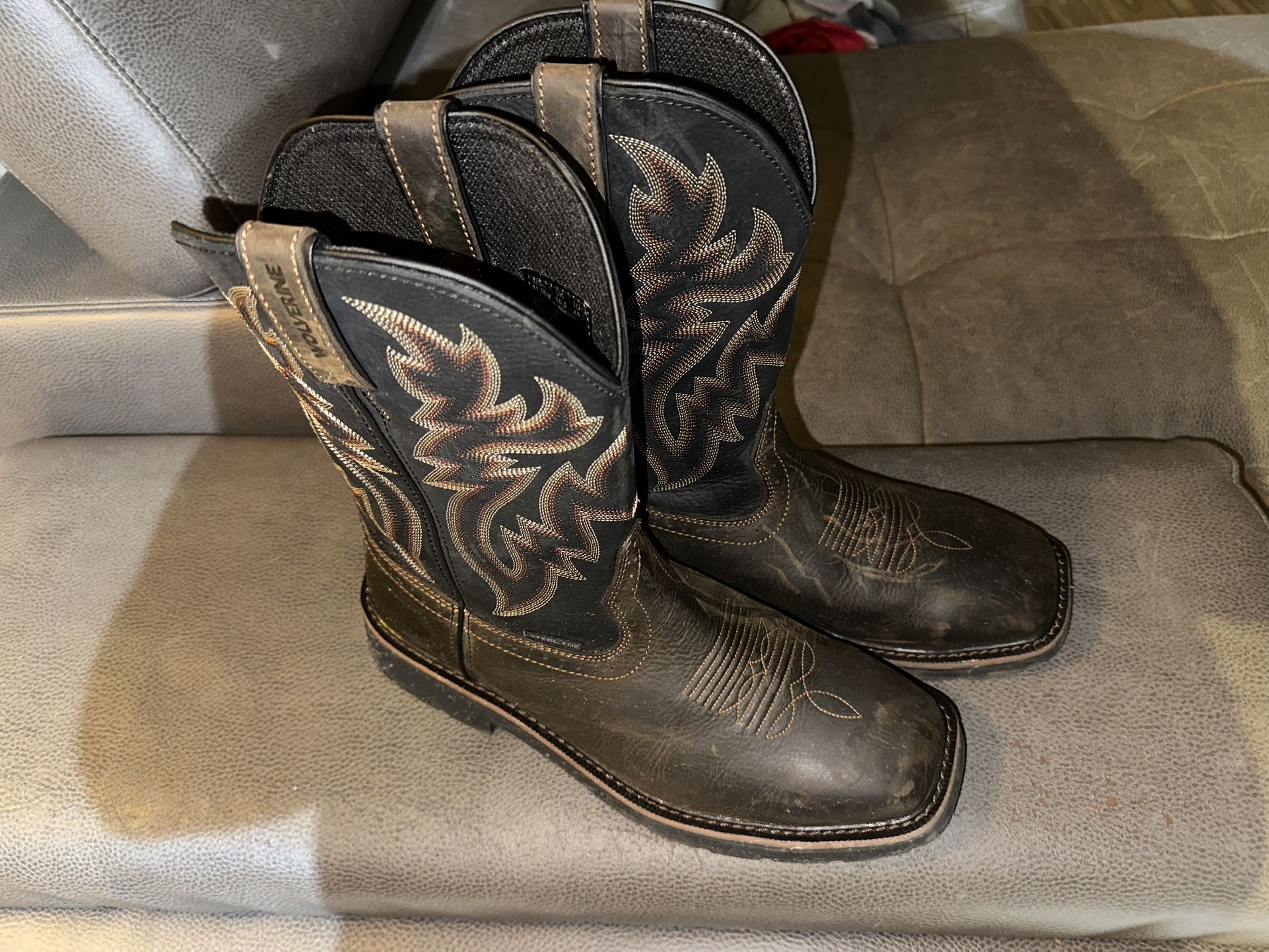 Wolverine Steel Toes Work Boots 