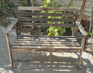 Outdoor bench