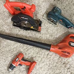 Milwaukee & Black&Decker Tools